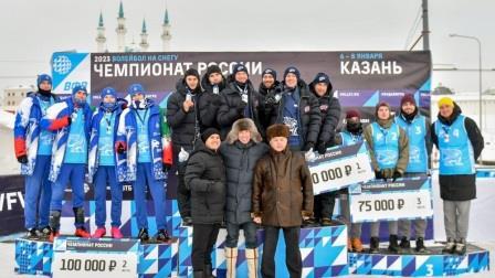 II этап чемпионата России по волейболу на снегу