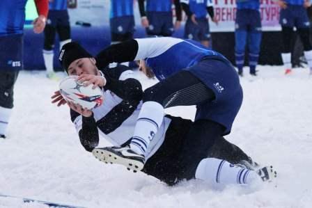 Всероссийские соревнования «Рождественский турнир» по регби на снегу