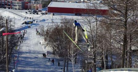 Всероссийские соревнования «Татарстан Яшьлеге» по прыжкам на лыжах с трамплина