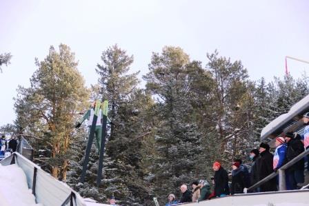 Всероссийские соревнования «Прикамские искорки 2021» по лыжному двоеборью