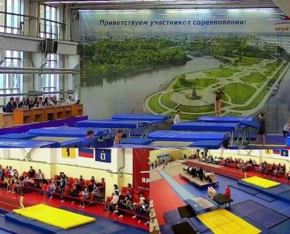 Первенство России по прыжкам на батуте и акробатической дорожке