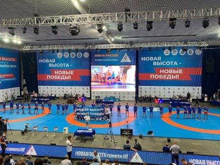 Всероссийский турнир среди юношей «Новая высота» по греко-римской борьбе