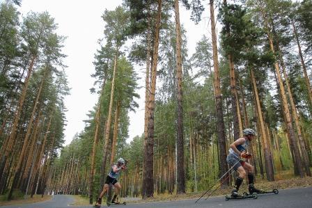 Летний чемпионат России в гонках на лыжероллерах